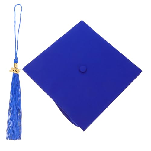 DECOMELODY Abschlusskappe Tassel Cap Erwachsene Abschlusskappe Abschlussfreunde Abschlusskapitelle Dekoration Einstellbarer Abschlusshut Mit Quasten DECOMELODY Abschlusskappe Tassel Cap Erwachsene Abschlusskappe Abschlussfreunde Abschlusskapitelle Dekoration Einstellbarer Abschlusshut Mit Quasten von DECOMELODY
