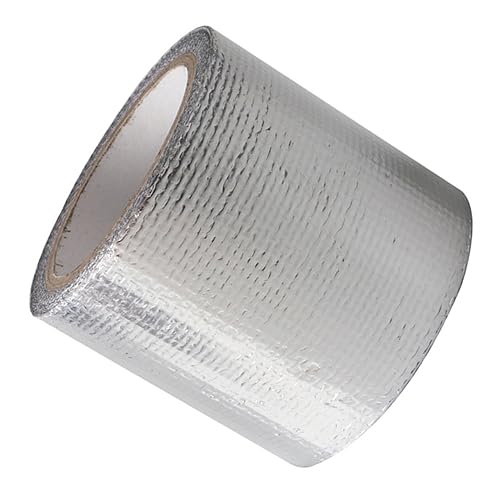 DECOMELODY Aluminiumverstärktes Klebeband für Auto Karosserien Hitzebeständiges Reißfestes Klebeband mit Glasgewebe für Starke Verstärkung Vielseitige Anwendungen von DECOMELODY