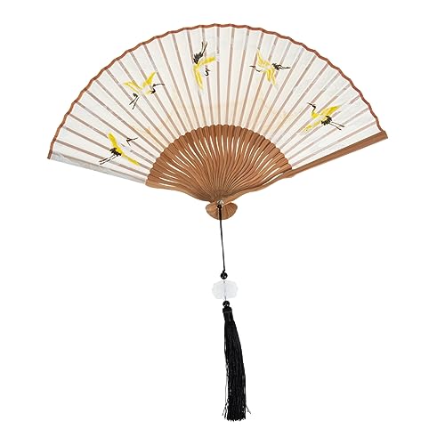 DECOMELODY Chinesischer Seiden Fächer Vintage Wanddekoration Faltfächer mit Klassischem Muster Tragbar und Leicht für Kostüm Party Foto Requisiten und Raumgestaltung DECOMELODY Chinesischer Seiden Fächer Vintage Wanddekoration Faltfächer mit Klassischem Muster Tragbar und Leicht für Kostüm Party Foto Requisiten und Raumgestaltung von DECOMELODY