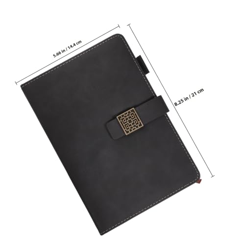 DECOMELODY Dicker Notizblock mit Robustem Vintage einband Praktisches Schreibheft für Büro Schule und Studium Blanko und Liniertes Notizbuch für Mitarbeiter Studenten und Lehrer DECOMELODY Dicker Notizblock mit Robustem Vintage einband Praktisches Schreibheft für Büro Schule und Studium Blanko und Liniertes Notizbuch für Mitarbeiter Studenten und Lehrer von DECOMELODY