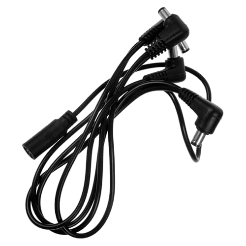 DECOMELODY Elektrisches Gitarren pedal Stromkabel Professionelles Effektgerät verbindungskabel Langlebiges Störungsarmes Netzteilkabel für Gitarrenpedale Schwarz Geeignet für Musikliebhaber DECOMELODY Elektrisches Gitarren pedal Stromkabel Professionelles Effektgerät verbindungskabel Langlebiges Störungsarmes Netzteilkabel für Gitarrenpedale Schwarz Geeignet für Musikliebhaber von DECOMELODY