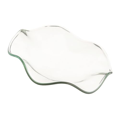 DECOMELODY Ersatz Schale für Öl Wärmer Transparente Wachsschale für Aromatherapie Duftlampe Hitzebeständige Glasplatte Ømm Vielseitig Einsetzbar für Wachs Schmelzen und Duftöl Brenner von DECOMELODY