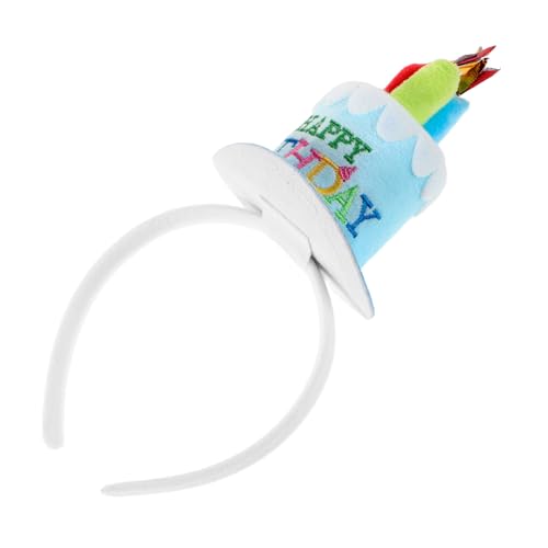DECOMELODY Geburtstagstorte Stirnband Geburtstagsparty Zubehör Geburtstagsstirnband Für Lustiges Stirnband Stirnbänder Hat Filz Geburtstagshut Verkleidungshüte Für Haarreifen Himmelblau DECOMELODY Geburtstagstorte Stirnband Geburtstagsparty Zubehör Geburtstagsstirnband Für Lustiges Stirnband Stirnbänder Hat Filz Geburtstagshut Verkleidungshüte Für Haarreifen Himmelblau von DECOMELODY
