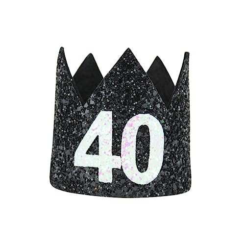 DECOMELODY Erwachsene Krone Hut Für Geburtstag Glitzernde Mini-haube Zahl Party-dekoration Für Geburtstagsfeiern Shower Und Kostümpartys Stil b DECOMELODY Erwachsene Krone Hut Für Geburtstag Glitzernde Mini-haube Zahl Party-dekoration Für Geburtstagsfeiern Shower Und Kostümpartys Stil b von DECOMELODY