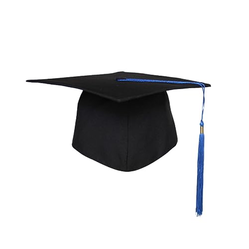 DECOMELODY Graduierung Mit Quasten Abschlusskleid Abschluss Für Studenten Kappendekorationen Für Den Abschluss Unisex-abschlusskappe Hut Für Den Abschluss Kappe Für Den Abschluss Blue DECOMELODY Graduierung Mit Quasten Abschlusskleid Abschluss Für Studenten Kappendekorationen Für Den Abschluss Unisex-abschlusskappe Hut Für Den Abschluss Kappe Für Den Abschluss Blue von DECOMELODY