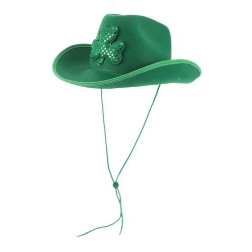 DECOMELODY St. Patricks Day Kleeblatt-hut Damen Irischer Hut Bequemes Material Für 1 Stück DECOMELODY St. Patricks Day Kleeblatt-hut Damen Irischer Hut Bequemes Material Für 1 Stück von DECOMELODY