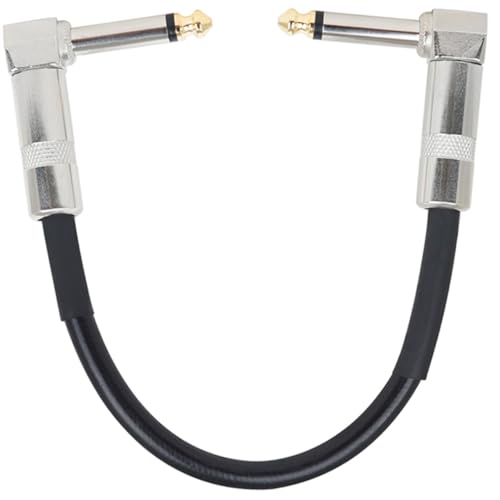 DECOMELODY Guitar Effector Kabel Metallstecker Profi Patchkabel für Gitarrenpedale Leicht Tragbar Robust Langlebig Geeignet für Musiker DECOMELODY Guitar Effector Kabel Metallstecker Profi Patchkabel für Gitarrenpedale Leicht Tragbar Robust Langlebig Geeignet für Musiker von DECOMELODY