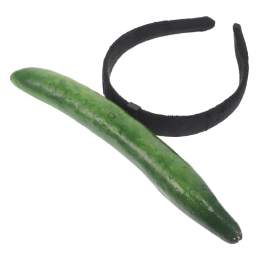 DECOMELODY Gurkenhaarband halloween zubehör lustige Party-Requisiten geburtstag haarband Party begünstigt Stirnband lebensechtes grünes Gemüse Zubehör für Foto-Requisiten Schaum Green DECOMELODY Gurkenhaarband halloween zubehör lustige Party-Requisiten geburtstag haarband Party begünstigt Stirnband lebensechtes grünes Gemüse Zubehör für Foto-Requisiten Schaum Green von DECOMELODY