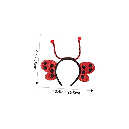 DECOMELODY Haarreif Schmetterling Kostüm Haarband Cartoon Insekten Stirnband Party Accessoire Verkleidung Einheitsgröße für Mädchen DECOMELODY Haarreif Schmetterling Kostüm Haarband Cartoon Insekten Stirnband Party Accessoire Verkleidung Einheitsgröße für Mädchen von DECOMELODY