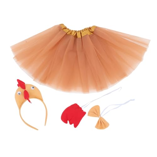 DECOMELODY Hahn-kostüm-set Für Und Erwachsene, Stirnband, Huhn, Fliege, Und Tutu, Tiere, Outfit Für Halloween, Cosplay, Partys Und Veranstaltungen DECOMELODY Hahn-kostüm-set Für Und Erwachsene, Stirnband, Huhn, Fliege, Und Tutu, Tiere, Outfit Für Halloween, Cosplay, Partys Und Veranstaltungen von DECOMELODY