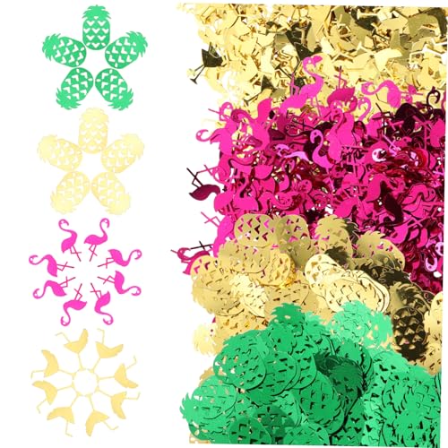 DECOMELODY Hawaiian Party Tischkonfetti Buntes Streudeko mit Grünem und Gelbem Ananas Weinglas Flamingo für Geburtstagsfeiern Shower Hochzeitstischdeko Glänzendes PVC Konfetti DECOMELODY Hawaiian Party Tischkonfetti Buntes Streudeko mit Grünem und Gelbem Ananas Weinglas Flamingo für Geburtstagsfeiern Shower Hochzeitstischdeko Glänzendes PVC Konfetti von DECOMELODY