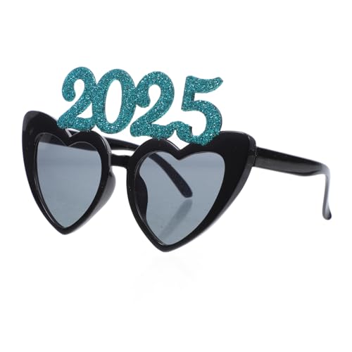 DECOMELODY Herzförmige Partybrille Year Eyeglasses in Blau Bruchsicheres Foto Accessoire für Silvester Lustige Brillen für Neujahrsfeiern und Fotorequisiten DECOMELODY Herzförmige Partybrille Year Eyeglasses in Blau Bruchsicheres Foto Accessoire für Silvester Lustige Brillen für Neujahrsfeiern und Fotorequisiten von DECOMELODY