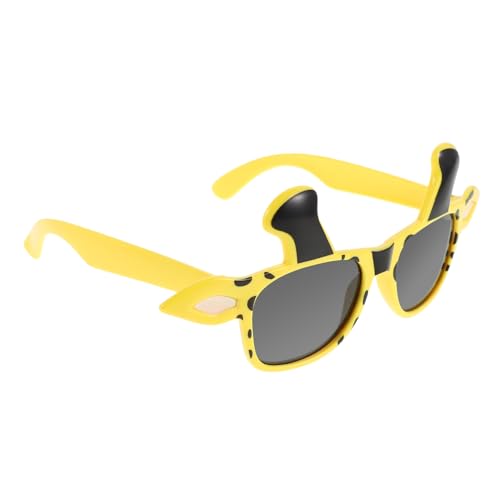 DECOMELODY Jungel Tierbrille Gelb Giraffen Design Leichte Kostümbrille Party Deko für Zoo Motto Geburtstagsfeier Karneval Fasching DECOMELODY Jungel Tierbrille Gelb Giraffen Design Leichte Kostümbrille Party Deko für Zoo Motto Geburtstagsfeier Karneval Fasching von DECOMELODY