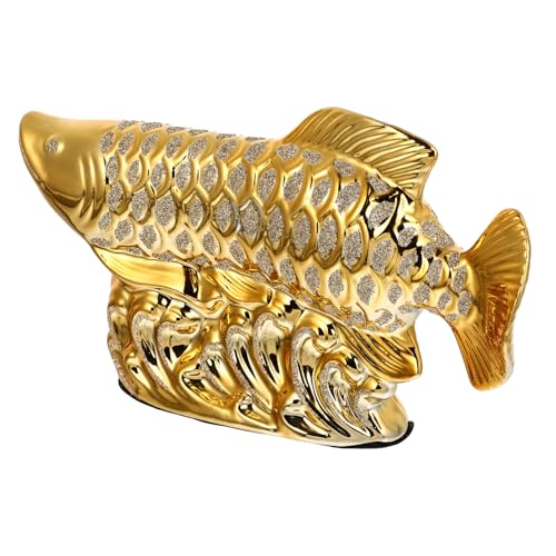 DECOMELODY Keramik-dekor Kreatives Desktop-Fisch-dekor Für Innenbereich Einzigartiges Tisch-Fisch-Ornament Hervorragende Verarbeitung Langlebig Und Lichtecht DECOMELODY Keramik-dekor Kreatives Desktop-Fisch-dekor Für Innenbereich Einzigartiges Tisch-Fisch-Ornament Hervorragende Verarbeitung Langlebig Und Lichtecht von DECOMELODY