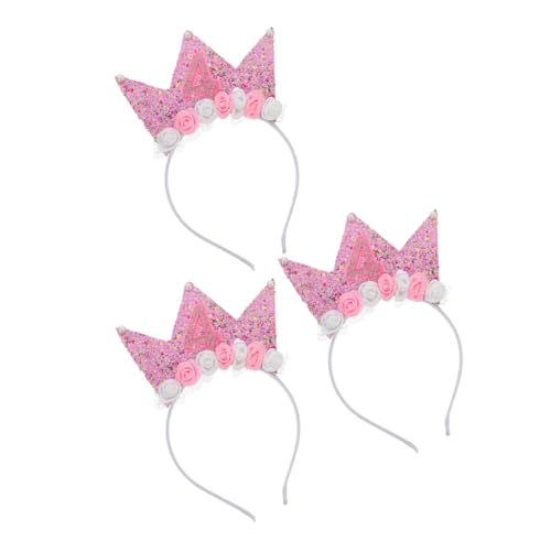 DECOMELODY Kindergeburtstagskrone Stirnband Jahre Mädchen Glitzer Prinzessin Partyaccessoire Bequem Leicht für Kleine Prinzessinnen Dekoration für Geburtstagspartys DECOMELODY Kindergeburtstagskrone Stirnband Jahre Mädchen Glitzer Prinzessin Partyaccessoire Bequem Leicht für Kleine Prinzessinnen Dekoration für Geburtstagspartys von DECOMELODY