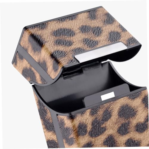 DECOMELODY Leopard Zigarettenetui Pack Schutzhülle Tragbar Magnetverschluss Leicht und Praktisch für Damen und Herren DECOMELODY Leopard Zigarettenetui Pack Schutzhülle Tragbar Magnetverschluss Leicht und Praktisch für Damen und Herren von DECOMELODY