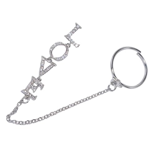 DECOMELODY Love Nagelschmuck Kette Silber Nail Charms für Maniküre Kreative DIY Nagelkunst Dekoration Passend für Natürliche und Künstliche Fingernägel Einfache Anwendung DECOMELODY Love Nagelschmuck Kette Silber Nail Charms für Maniküre Kreative DIY Nagelkunst Dekoration Passend für Natürliche und Künstliche Fingernägel Einfache Anwendung von DECOMELODY