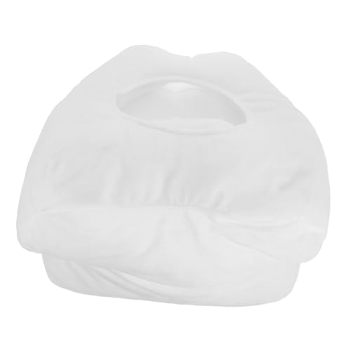 DECOMELODY Lustiger Weißer Hut Zahnkopf Haube für Halloween Party Requisiten Flexibler Stoff Bequem Abnehmbar für Kostüm und Fotopartys Modisch für Erwachsene und Geeignet von DECOMELODY