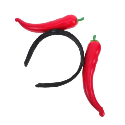 DECOMELODY Lustiges Chili pfeffer Haarband Weiches Kostüm party Kopfschmuck Festlicher Haarschmuck Für Halloween Themenfeiern Und Feiertagsveranstaltungen DECOMELODY Lustiges Chili pfeffer Haarband Weiches Kostüm party Kopfschmuck Festlicher Haarschmuck Für Halloween Themenfeiern Und Feiertagsveranstaltungen von DECOMELODY