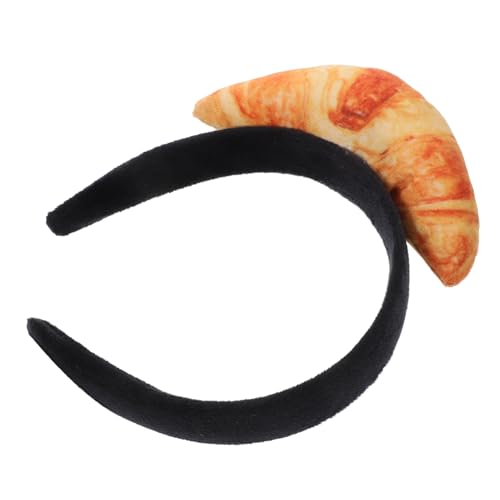 DECOMELODY Lustiges Croissant Haarreif Kostüm accessoire Simulation Food Headband für Festivals Partys und Cosplay Weiches Rutschfestes Stirnband für Damen und Mädchen DECOMELODY Lustiges Croissant Haarreif Kostüm accessoire Simulation Food Headband für Festivals Partys und Cosplay Weiches Rutschfestes Stirnband für Damen und Mädchen von DECOMELODY