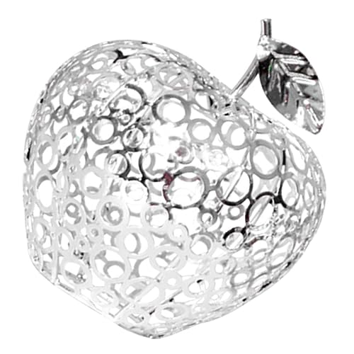 DECOMELODY Metall Deko Apfel Ornament Hohles Stilvolles Tischdekor Geschenkidee für Zuhause Büro Fensterdeko Festliche Stimmung Schöne Metallverzierung DECOMELODY Metall Deko Apfel Ornament Hohles Stilvolles Tischdekor Geschenkidee für Zuhause Büro Fensterdeko Festliche Stimmung Schöne Metallverzierung von DECOMELODY