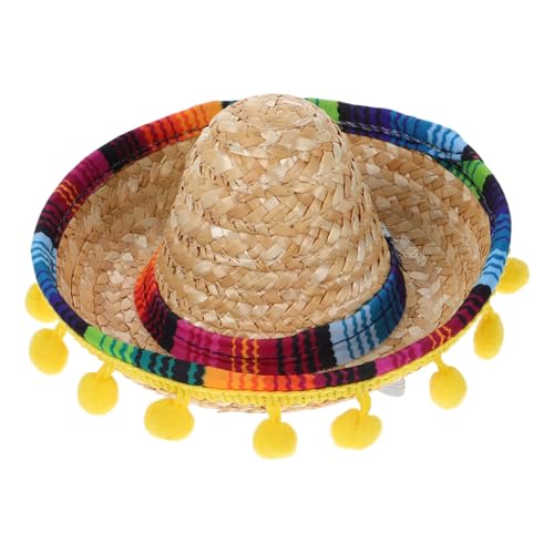 DECOMELODY Mini Mexikanischer Sombrero Hut Leicht und Bequem für Frauen und Haustiere Mexikanisches Kostüm Partyhut für Geburtstag Fiesta und Festliche Anlässe Dekoration für Feierlichkeiten DECOMELODY Mini Mexikanischer Sombrero Hut Leicht und Bequem für Frauen und Haustiere Mexikanisches Kostüm Partyhut für Geburtstag Fiesta und Festliche Anlässe Dekoration für Feierlichkeiten von DECOMELODY