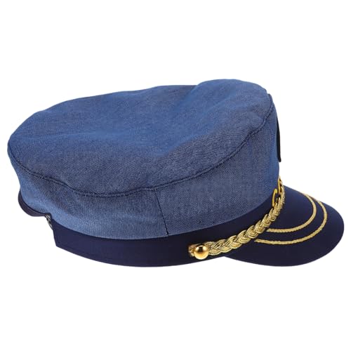DECOMELODY Partyhut Kapitänsmütze -Baseballmütze Bootsmützen für Männer Matrosenmützen Bootshut für Herren Matrosenhut Matrosenmütze Frauen Matrosenzubehör für Damen Polyester DECOMELODY Partyhut Kapitänsmütze -Baseballmütze Bootsmützen für Männer Matrosenmützen Bootshut für Herren Matrosenhut Matrosenmütze Frauen Matrosenzubehör für Damen Polyester von DECOMELODY