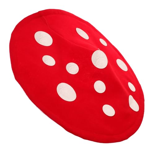DECOMELODY Pilzhut Für Cosplay Halloween Kostüm Pilzhut Pflanze Cosplay Zubehör von DECOMELODY