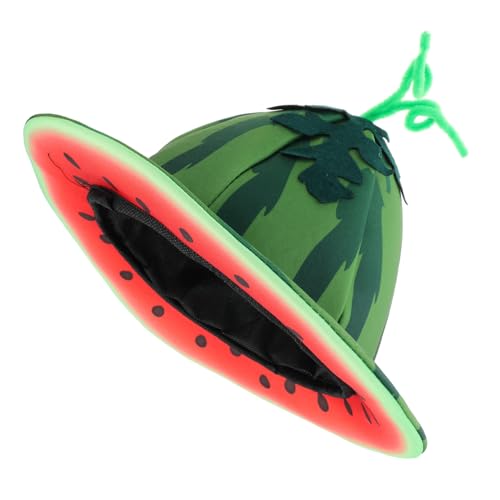 DECOMELODY Plüsch Wassermelonen Hut Lustiger Partyhut Fruit Kostüm Kopfbedeckung Für Erwachsene Geburtstag Halloween Karneval Weihnachten DECOMELODY Plüsch Wassermelonen Hut Lustiger Partyhut Fruit Kostüm Kopfbedeckung Für Erwachsene Geburtstag Halloween Karneval Weihnachten von DECOMELODY