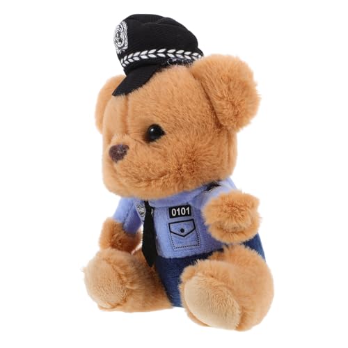 DECOMELODY Polizeibär Schlüsselanhänger Niedlicher Bärenanhänger Für Handtaschen Und Geldbörsen Dekorativer Taschenanhänger Perfektes Für Bärenliebhaber DECOMELODY Polizeibär Schlüsselanhänger Niedlicher Bärenanhänger Für Handtaschen Und Geldbörsen Dekorativer Taschenanhänger Perfektes Für Bärenliebhaber von DECOMELODY