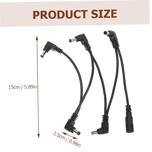 DECOMELODY Professionelle Gitarren Effektgerät Stromkabel Anschluss Kabel Effector Power Cord Langlebig Hohe Klangqualität Geeignet Gitarren Zubehör DECOMELODY Professionelle Gitarren Effektgerät Stromkabel Anschluss Kabel Effector Power Cord Langlebig Hohe Klangqualität Geeignet Gitarren Zubehör von DECOMELODY