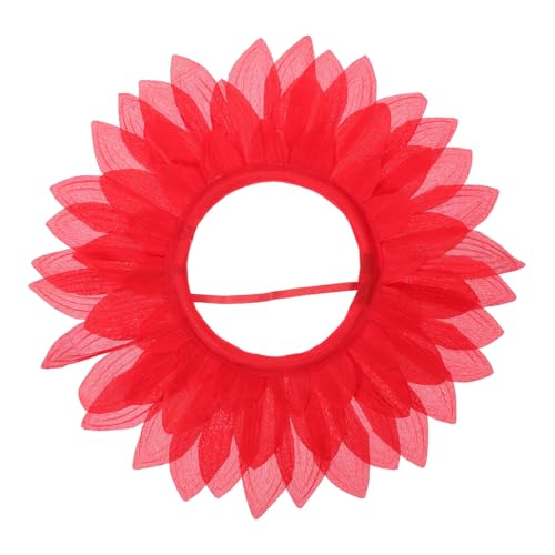 DECOMELODY Rotes Sonnenblumen Kostüm Kopfbedeckung für Lustige Filz Hutfest Verkleidung Leichtes Cosplay Zubehör für Halloween Party und Kindergarten Sportveranstaltungen DECOMELODY Rotes Sonnenblumen Kostüm Kopfbedeckung für Lustige Filz Hutfest Verkleidung Leichtes Cosplay Zubehör für Halloween Party und Kindergarten Sportveranstaltungen von DECOMELODY