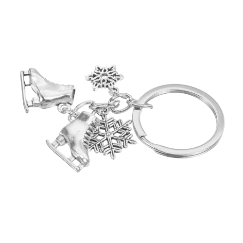 DECOMELODY Schlittschuh Schlüsselanhänger Skate-schlüsselanhänger, Skaten-partygeschenke Eislaufzubehör Zinklegierung Silver DECOMELODY Schlittschuh Schlüsselanhänger Skate-schlüsselanhänger, Skaten-partygeschenke Eislaufzubehör Zinklegierung Silver von DECOMELODY