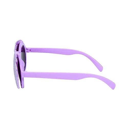 DECOMELODY Shell-Brille für toys Shell-förmige Brillen toys for fotozubehör spielsachen Party Muschelförmige Brille Requisiten für Kinderbrillen Stk Violett von DECOMELODY