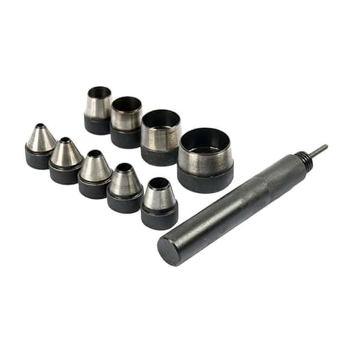 DECOMELODY Teiliges Lochwerkzeug Set aus Gehärtetem Langlebiger Lederlochstanzer mit Kreativen Mustern Vielseitig für Gürtel Automobilriemen und Uhrenarmbänder Einfaches Stanzen Mehrerer DECOMELODY Teiliges Lochwerkzeug Set aus Gehärtetem Langlebiger Lederlochstanzer mit Kreativen Mustern Vielseitig für Gürtel Automobilriemen und Uhrenarmbänder Einfaches Stanzen Mehrerer von DECOMELODY