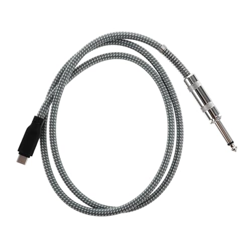 DECOMELODY USB C zu Xlr Audio Kabel Langlebig Robust Plug And Play Kompatibel mit Gitarre Smartphone Computer für Mobile Aufnahme von DECOMELODY