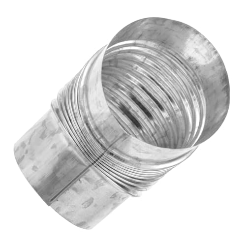 DECOMELODY Verzinkter Ofenrohr Bogen Einstellbarer Kaminrohr Anschluss für Abluftrohre Langlebiges Rauchrohr Zubehör für Trockner Abluftschlauch und Schornsteingeräte DECOMELODY Verzinkter Ofenrohr Bogen Einstellbarer Kaminrohr Anschluss für Abluftrohre Langlebiges Rauchrohr Zubehör für Trockner Abluftschlauch und Schornsteingeräte von DECOMELODY