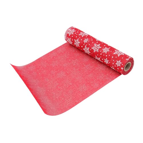 DECOMELODY Weihnachtstischdecke mit Schneeflocken Motiv Bedruckt Mitteldickes Pflegeleichtes Material Strapazierfähig Vielseitig für Weihnachtsfeier Restaurant Hotel Geeignet Dekorativer DECOMELODY Weihnachtstischdecke mit Schneeflocken Motiv Bedruckt Mitteldickes Pflegeleichtes Material Strapazierfähig Vielseitig für Weihnachtsfeier Restaurant Hotel Geeignet Dekorativer von DECOMELODY