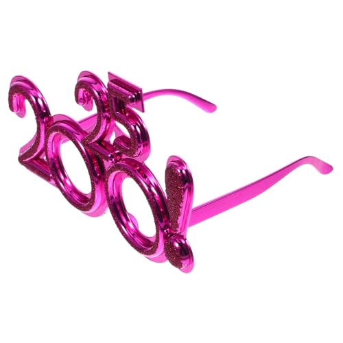 DECOMELODY Year Party Brille Rosegold Glitzernd Exklusiv Eyeglasses Prop Spaßige Silvester Brille für Feier Dekoration und Fotoprop DECOMELODY Year Party Brille Rosegold Glitzernd Exklusiv Eyeglasses Prop Spaßige Silvester Brille für Feier Dekoration und Fotoprop von DECOMELODY