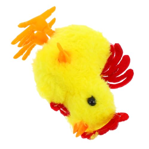 DECOMELODY springendes Huhn für Geburtstagsgeschenk Hähnchen Stofftier Sich drehendes Uhrwerkküken Spielzeugmasse aufziehen Halloween-Huhn legt Eier Plastik DECOMELODY springendes Huhn für Geburtstagsgeschenk Hähnchen Stofftier Sich drehendes Uhrwerkküken Spielzeugmasse aufziehen Halloween-Huhn legt Eier Plastik von DECOMELODY