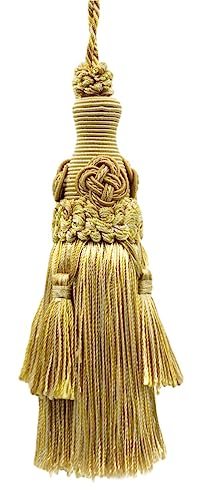 DecoPro 8633 Schlüsselquaste, 15,2 cm, Barock, Farbe: Gold/Mehrfarbig DecoPro 8633 Schlüsselquaste, 15,2 cm, Barock, Farbe: Gold/Mehrfarbig von DÉCOPRO