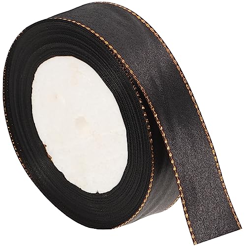 DECORNIJIA 1 Rolle Geschenkband mit Goldenen Kanten Dekoratives Wickelband für Partys und Hochzeiten für Weihnachten und DIY Dekorationen DECORNIJIA 1 Rolle Geschenkband mit Goldenen Kanten Dekoratives Wickelband für Partys und Hochzeiten für Weihnachten und DIY Dekorationen von DECORNIJIA