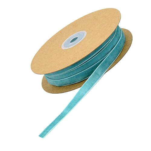 DECORNIJIA 1 Rolle Geschenkverpackungsband Farbig Nähen Samtband Blau Stoff Dünn Eid Basteln Rustikal Streifen Satinband Klein Dekorativ Dekoration Bastelset Blue DECORNIJIA 1 Rolle Geschenkverpackungsband Farbig Nähen Samtband Blau Stoff Dünn Eid Basteln Rustikal Streifen Satinband Klein Dekorativ Dekoration Bastelset Blue von DECORNIJIA