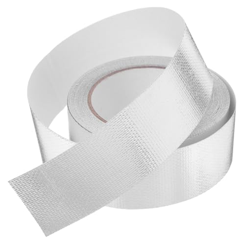 DECORNIJIA 1 Rolle Hitzebeständiges Aluminiumfolie Klebeband Reißfest Stark Haftend Isolierband für Elektrische Reparaturen Hochtemperaturbeständig Langlebig von DECORNIJIA