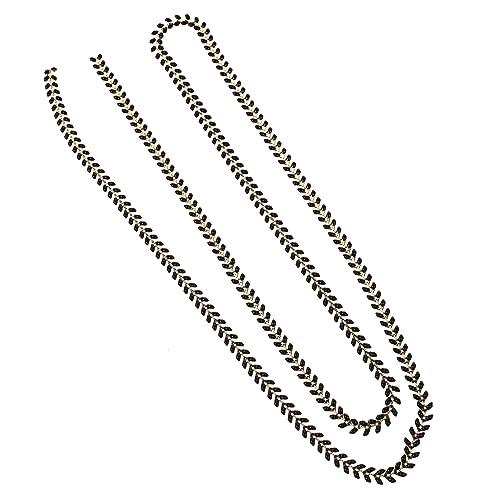 DECORNIJIA 1 Rolle Kupferblatt Kettenhalskette für Diy Schmuckherstellung Farbige Baumblatt Kette Armbänder und Taschen Leicht und Praktisch für Projekte von DECORNIJIA