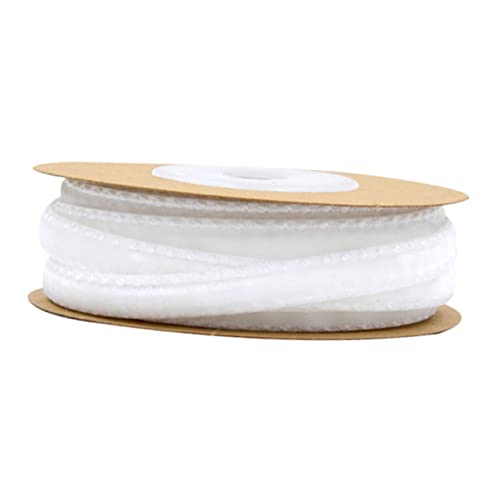 DECORNIJIA 1 Rolle Samtkette Basteln Chiffon -Band Kleidung Hochzeit Verschönerung nähen wickeln Bänder zum Verpacken Polyester Geschenkverpackungsband Geschenkbänder ein Verpackungsband Weiß DECORNIJIA 1 Rolle Samtkette Basteln Chiffon -Band Kleidung Hochzeit Verschönerung nähen wickeln Bänder zum Verpacken Polyester Geschenkverpackungsband Geschenkbänder ein Verpackungsband Weiß von DECORNIJIA