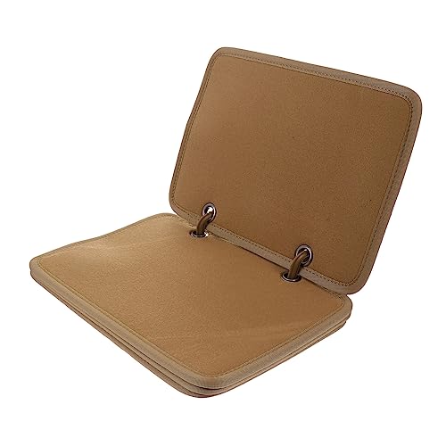 DECORNIJIA 1 Satz Armband-Aufbewahrungsplatte Männer Anzeige Veranstalter armbänder aufbewahrung armband organizer aufkleber Armband-Sammelalbum Alben zum Sammeln von Armbändern Flanell Khaki von DECORNIJIA