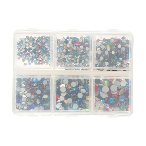 DECORNIJIA 1 Satz Flache Strass-Accessoires DIY -Nagelzauber Reize DIY-Maniküre-Anhänger Basteln Nagel Diamanten false nails fake nails DIY nail art zubehör strass nagelhandwerk Glas Colorful DECORNIJIA 1 Satz Flache Strass-Accessoires DIY -Nagelzauber Reize DIY-Maniküre-Anhänger Basteln Nagel Diamanten false nails fake nails DIY nail art zubehör strass nagelhandwerk Glas Colorful von DECORNIJIA