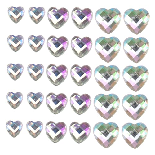 DECORNIJIA 1 Satz Nagelbohrer Nägel Zubehör Erste Kristalle Zauber Zum Basteln Geformt Maniküre-charme Maniküre- Nail-art- Nageldekor Nagelkunst Maniküre-verzierung Colorful Acryl von DECORNIJIA