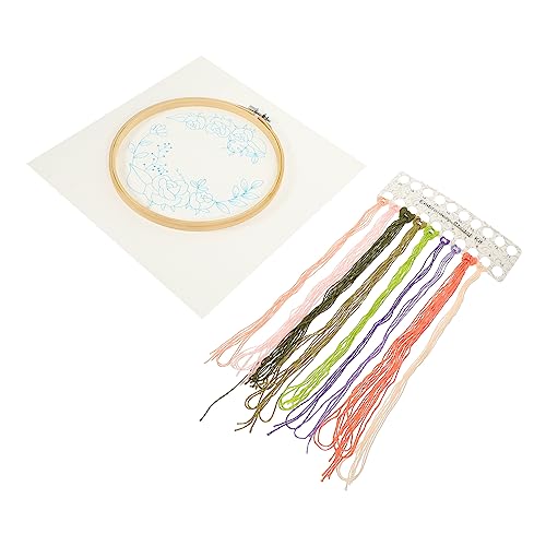 DECORNIJIA 1 Satz Satz Stickerei-Kit embroidery kit embroidery set Blumenstickerei-Set Stich für Bausätze Handgefertigte Stickerei Nähset handgefertigtes Handwerk Blumenstickes Kit Plastik DECORNIJIA 1 Satz Satz Stickerei-Kit embroidery kit embroidery set Blumenstickerei-Set Stich für Bausätze Handgefertigte Stickerei Nähset handgefertigtes Handwerk Blumenstickes Kit Plastik von DECORNIJIA